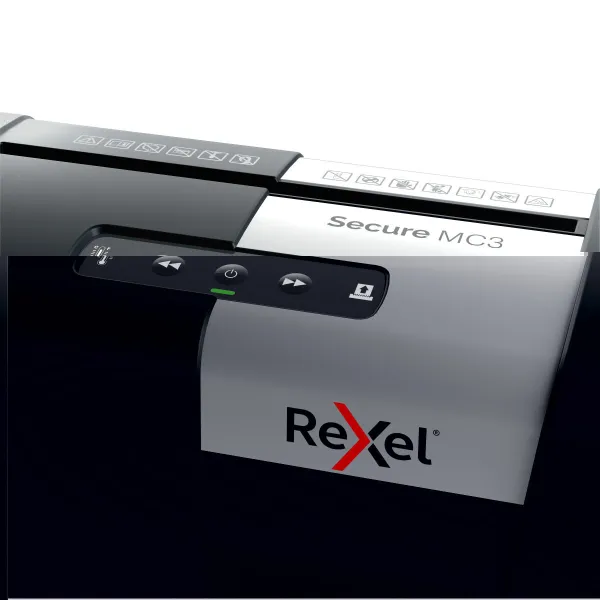 Mikroleikkaava paperisilppuri Rexel Secure MC3 10 L