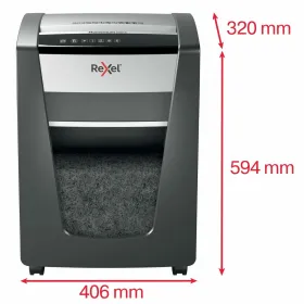 Mikroleikkaava paperisilppuri Rexel M515 30 L
