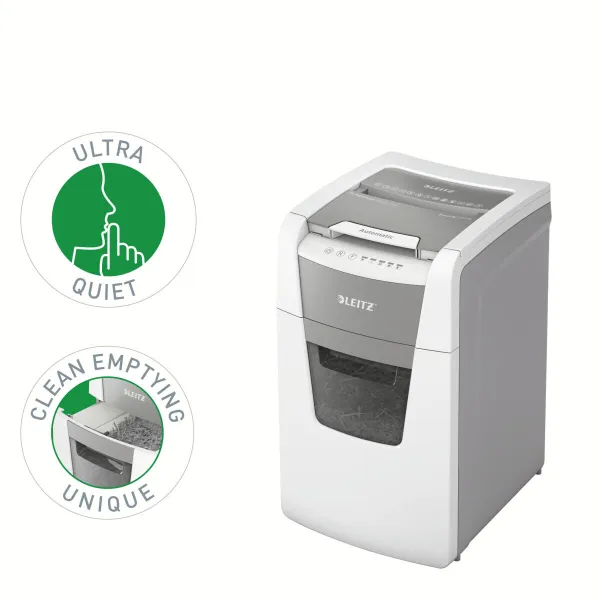 Mikroleikkaava paperisilppuri Leitz IQ 150 Autofeed P5