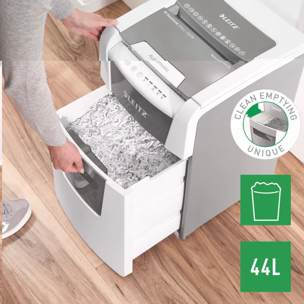 Mikroleikkaava paperisilppuri Leitz IQ 150 Autofeed P5