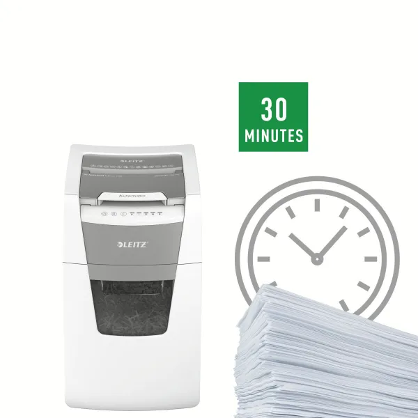 Mikroleikkaava paperisilppuri Leitz IQ 150 Autofeed P5
