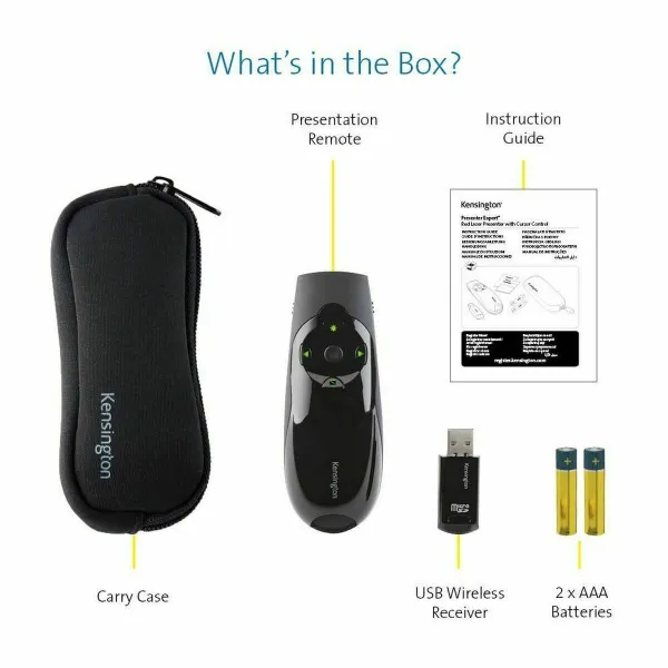 Оптический карандаш Kensington K72425EU Чёрный (1 штук)
