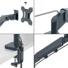 Ekrano laikiklis Leitz Ergo Space Saving 17" 32"