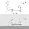 Ekrano laikiklis Leitz Ergo Space Saving 17" 32"