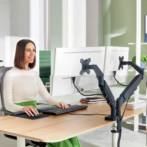 Ekrano laikiklis Leitz Ergo Space Saving 17" 32"