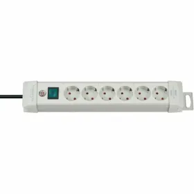 Elektros prailgintuvas su jungikliu, 6 lizdai Brennenstuhl Premium-Line 3600 W (3 m)