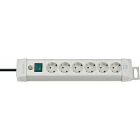 Elektros prailgintuvas su jungikliu, 6 lizdai Brennenstuhl Premium-Line 3600 W (3 m)