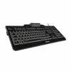Keyboard with Reader Cherry KC 1000 SC Black QWERTY