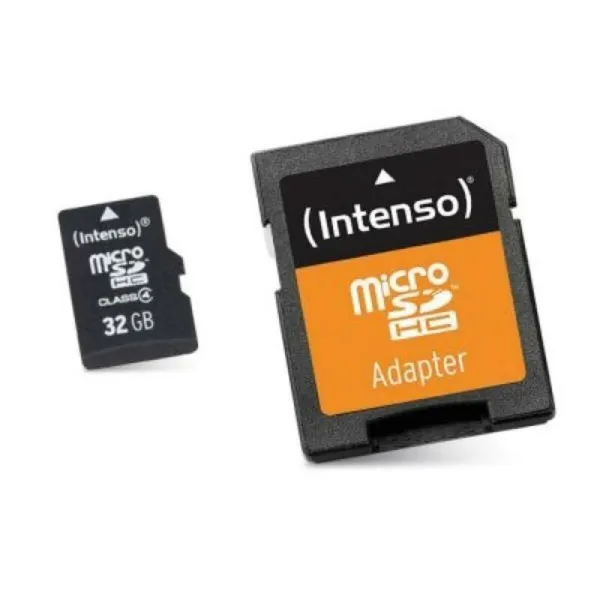 Карта памяти микро-SD с адаптером INTENSO 3413480 32 GB 32 GB
