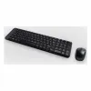 Keyboard and Mouse Logitech MK220 Black Spanish Spanish Qwerty