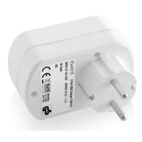 WSienas ligzda ar 2 USB Portas Ewent EW1211 3,1 A