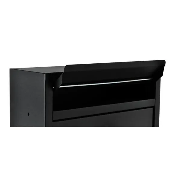 S6237 mailbox - black