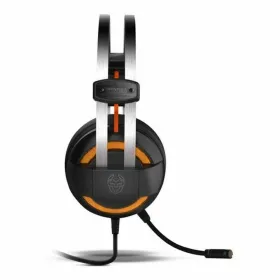 Žaidimų ausinės su mikrofonu Krom Kode 7.1 Virtual NXKROMKDE Juoda