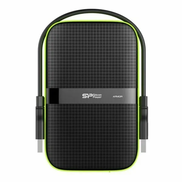 Ārējais cietais disks Silicon Power A60 2.5" USB 3.0 2 TB Anti-shock Waterproof Melns