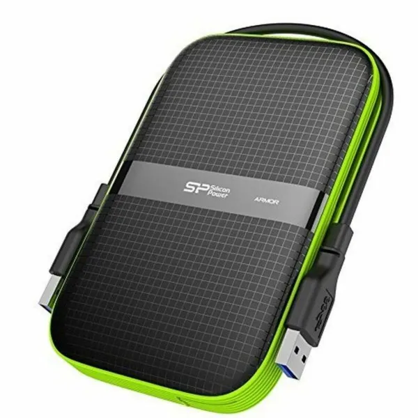 Ārējais cietais disks Silicon Power A60 2.5" USB 3.0 2 TB Anti-shock Waterproof Melns