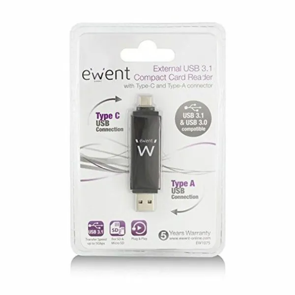 Karšu lasītājs Ewent FLTLFL0084 USB 3.1 Gen 1