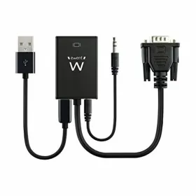 Адаптер VGA—HDMI с аудио Ewent EW9866