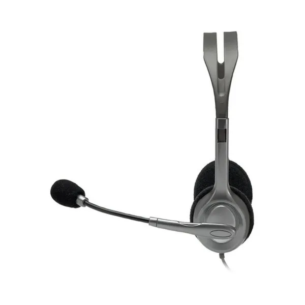 Headphones with Microphone Logitech 981-000593 Grey