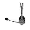 Headphones with Microphone Logitech 981-000593 Grey