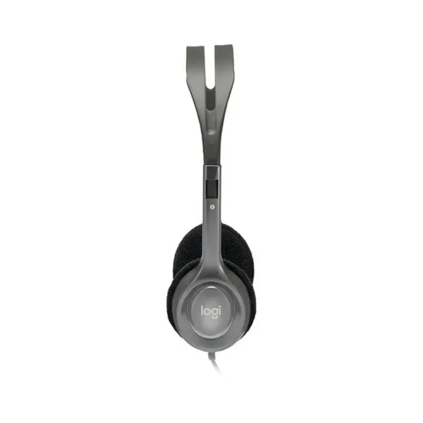 Headphones with Microphone Logitech 981-000593 Grey