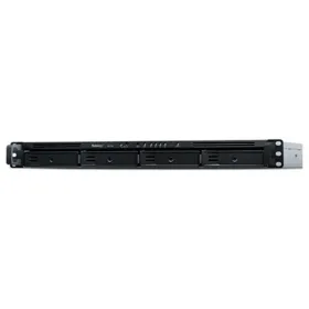 Сетевое системное хранилище данных NAS Synology RX418 HDD SSD SATA 48 TB Чёрный Серебристый Черный/Серый