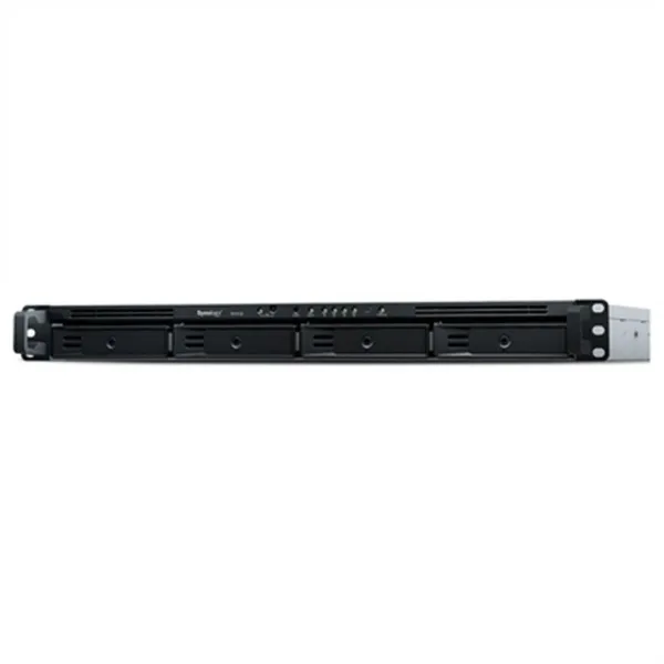 Сетевое системное хранилище данных NAS Synology RX418 HDD SSD SATA 48 TB Чёрный Серебристый Черный/Серый