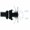 Настольная подставка для ТВ TooQ DB1327TN-B 13"-27" 8 kg Чёрный