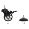 Fiksēts TV Atbalsts TooQ FS20200M-B 60" - 105" 100 Kg Melns Riteņi