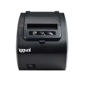 Thermal Printer iggual TP8002 Black Monochrome
