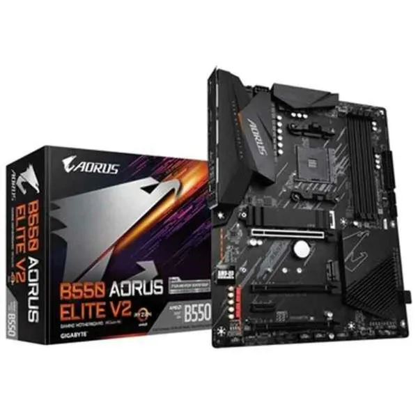 Pagrindinė plokštė Gigabyte B550 AORUS ELITE V2 ATX AM4