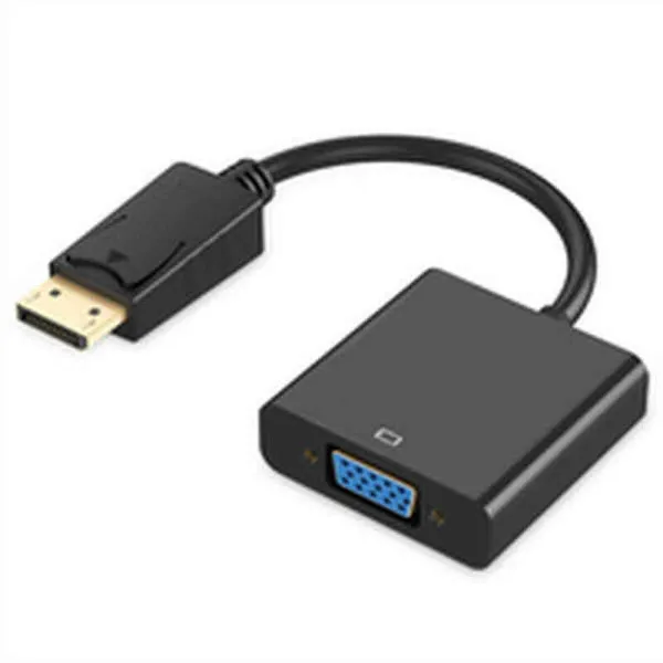 Display Porta uz VGA adapteris Ewent EC1454 Melns
