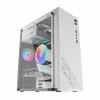 ATX Semi-tower Box Mars Gaming MC100W ATX LED RGB White