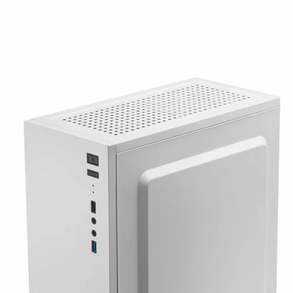 ATX Semi-tower Box Mars Gaming MC100W ATX LED RGB White