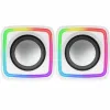 PC Speakers Mars Gaming MSCUBEW White