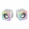 PC Speakers Mars Gaming MSCUBEW White