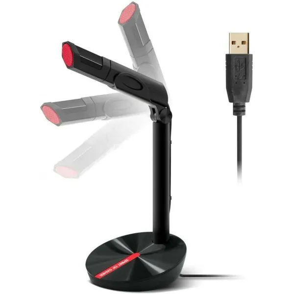 Микрофон Spirit of Gamer MIC-EKO Чёрный Красный