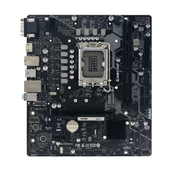 Pagrindinė plokštė Biostar H610MH D5