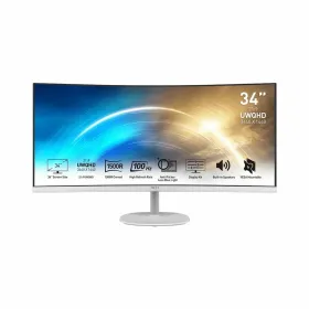 Монитор MSI MP341CQW Белый 34" UWQHD VA