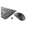 Klaviatūra un Bezvadu Pele Cherry JD-0710ES-2 Melns Spāņu Qwerty QWERTY