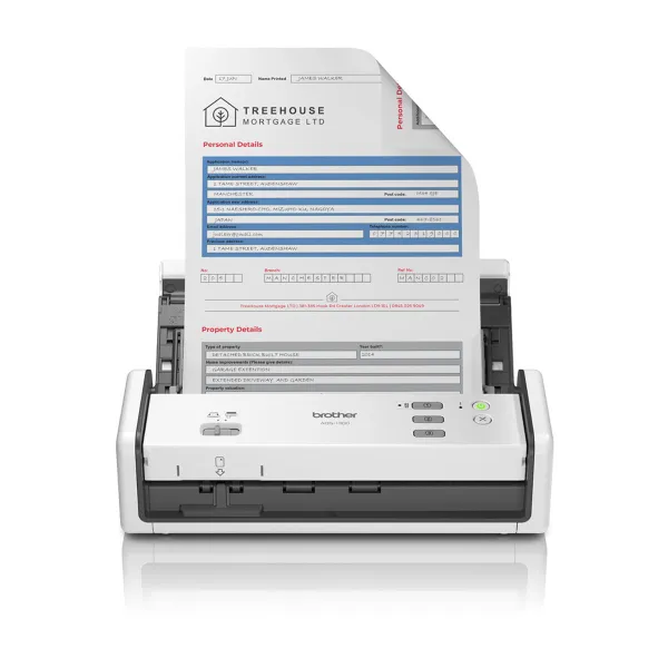 Kaksipuolinen kannettava väriskanneri Brother ADS1300UN1 6-20 ppm