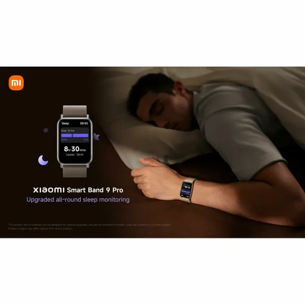 Viedpulkstenis Xiaomi Smart Band 9 Pro Sudrabains 1,74"