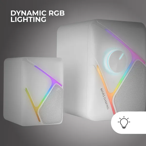 Динамики для ПК Mars Gaming MSH21W Белый 4 W