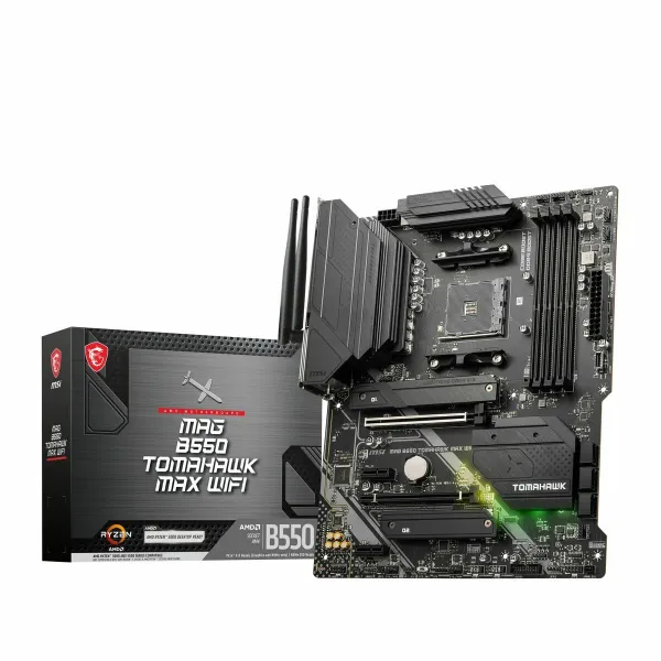Pagrindinė plokštė MSI MAG B550 TOMAHAWK MAX WiFi ATX AMD AM4 AMD B550