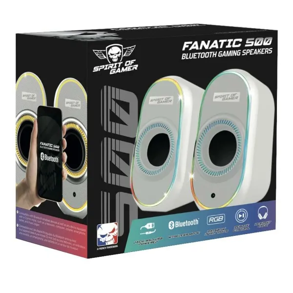 Динамики для ПК Spirit of Gamer SP-5500WT Белый 3 W 6 W