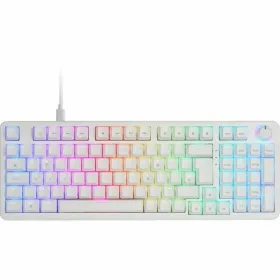 Игровая клавиатура Gaming Mars Gaming MKPROWYES Белый Испанская Qwerty