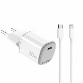 USB Cable Celly UPTC1USBC20WCTL White