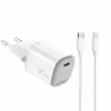 USB Cable Celly UPTC1USBC20WCTL White