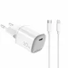 USB Cable Celly UPTC1USBC20WCTL White