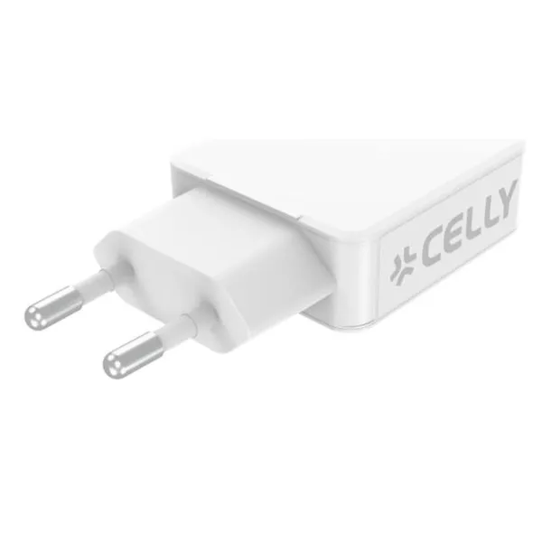 Seinälaturi Celly SLIMTC1C1A45WWH Valkoinen 45 W
