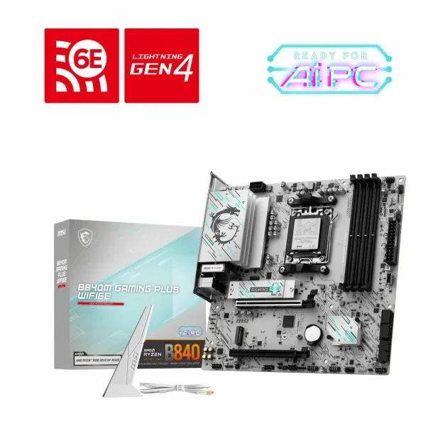 Материнская плата MSI B840M GAMING PLUS WIFI6E AMD AM5